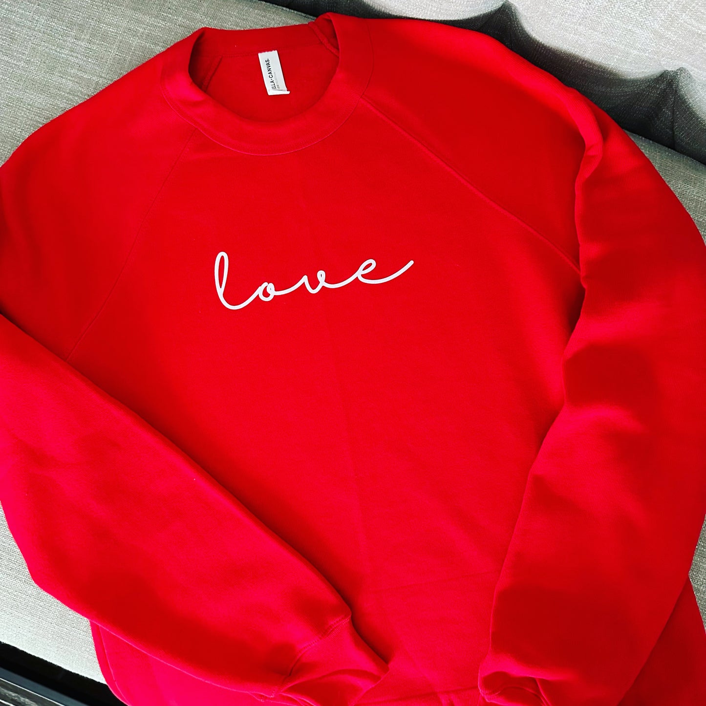 LOVE Script Sweatshirt