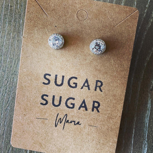 Mini Stones Sparkle Stud Earrings