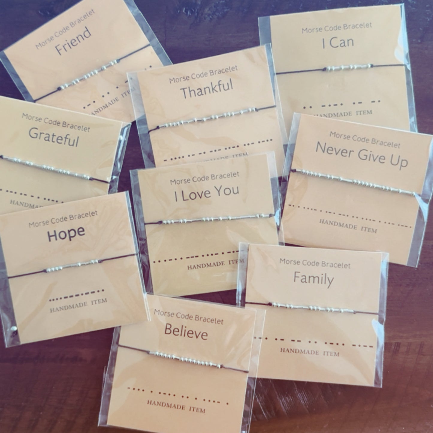 Morse Code Bracelets