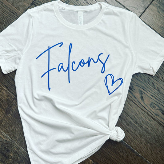 RHS Falcons Script Shirts