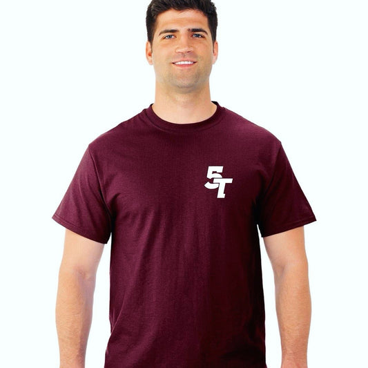 5T Maroon T-shirt