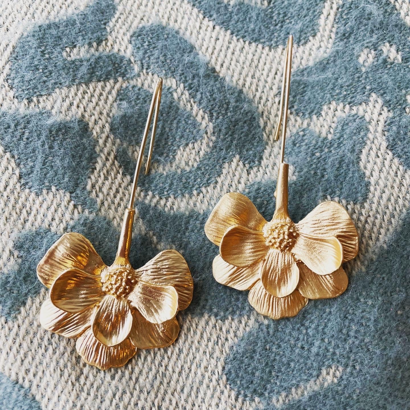 Flower Drop Earrings