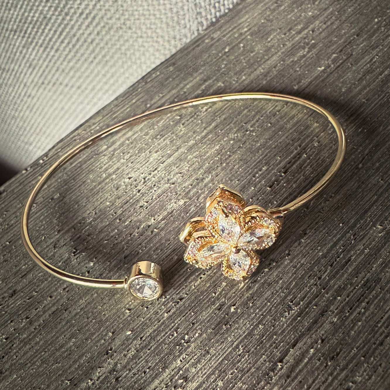 Petal Cuff Bracelet