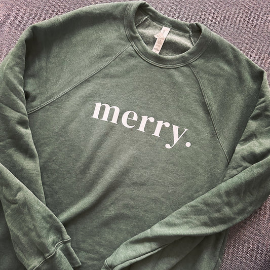 merry. Sweatshirt