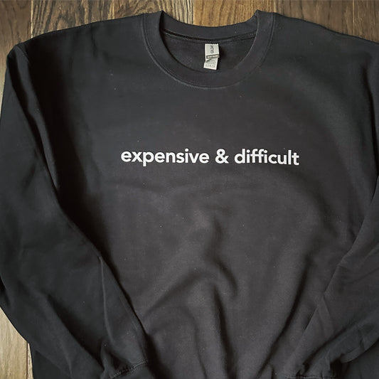 expensive and difficult